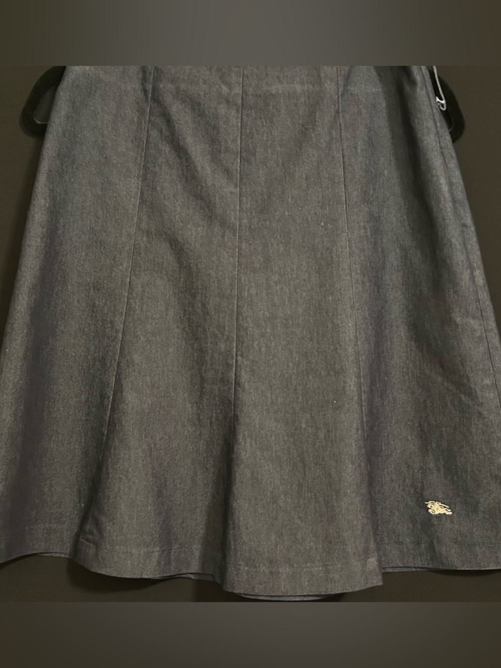 Burberry Denim Skirt
